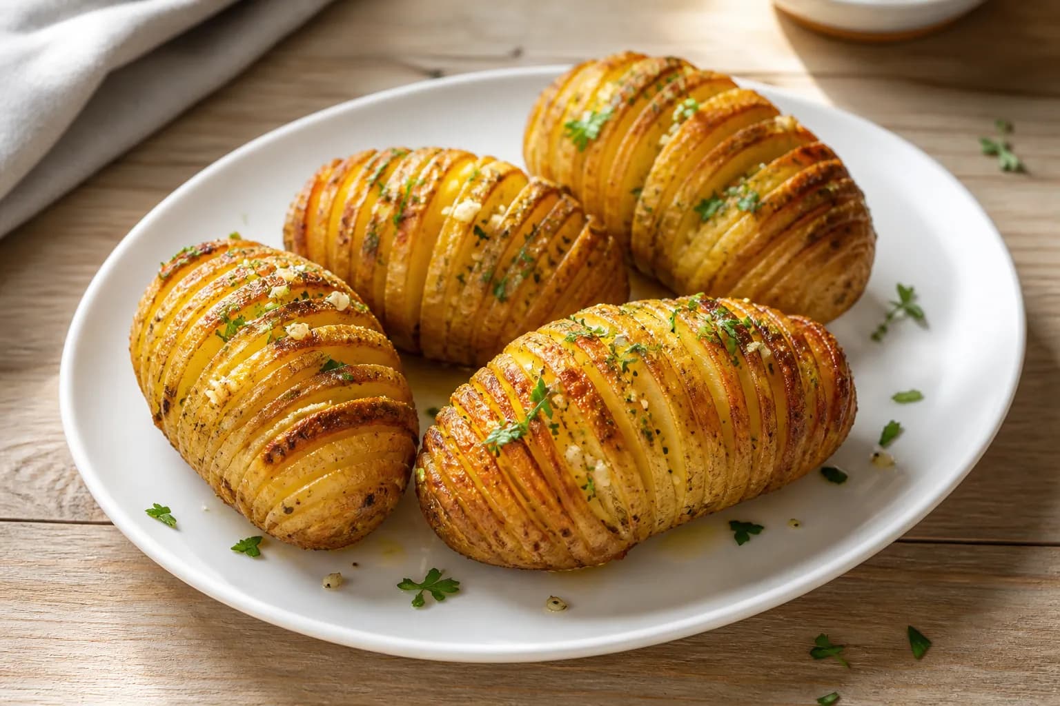 Accordion Potatoes recipe