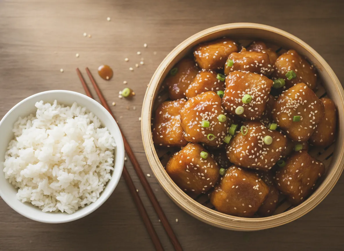 Air Fryer Sweet and Sour Pork Bites