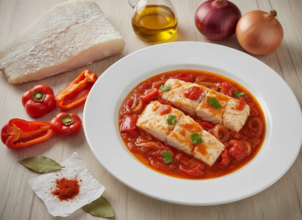 Bacalao a la Vizcaína recipe