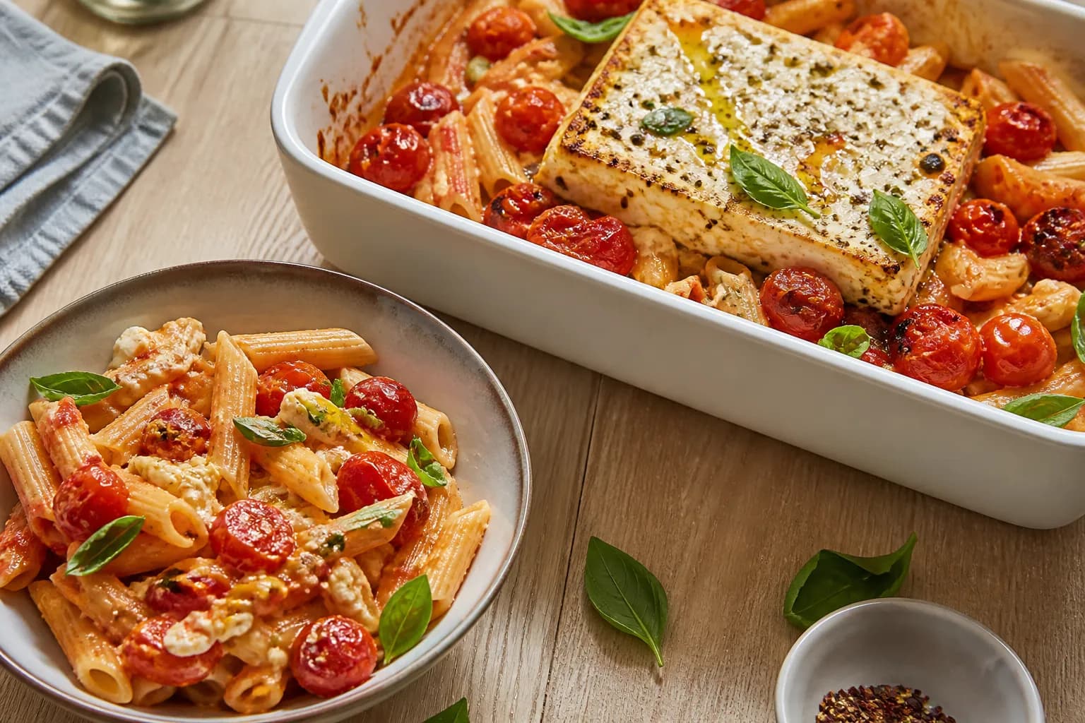 Baked Feta Pasta recipe