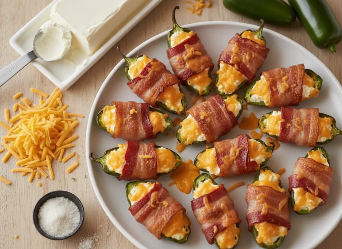 Baked Jalapeño Poppers recipe