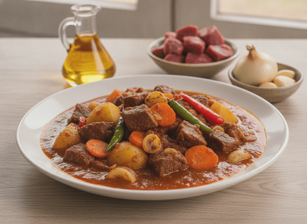 Beef Caldereta