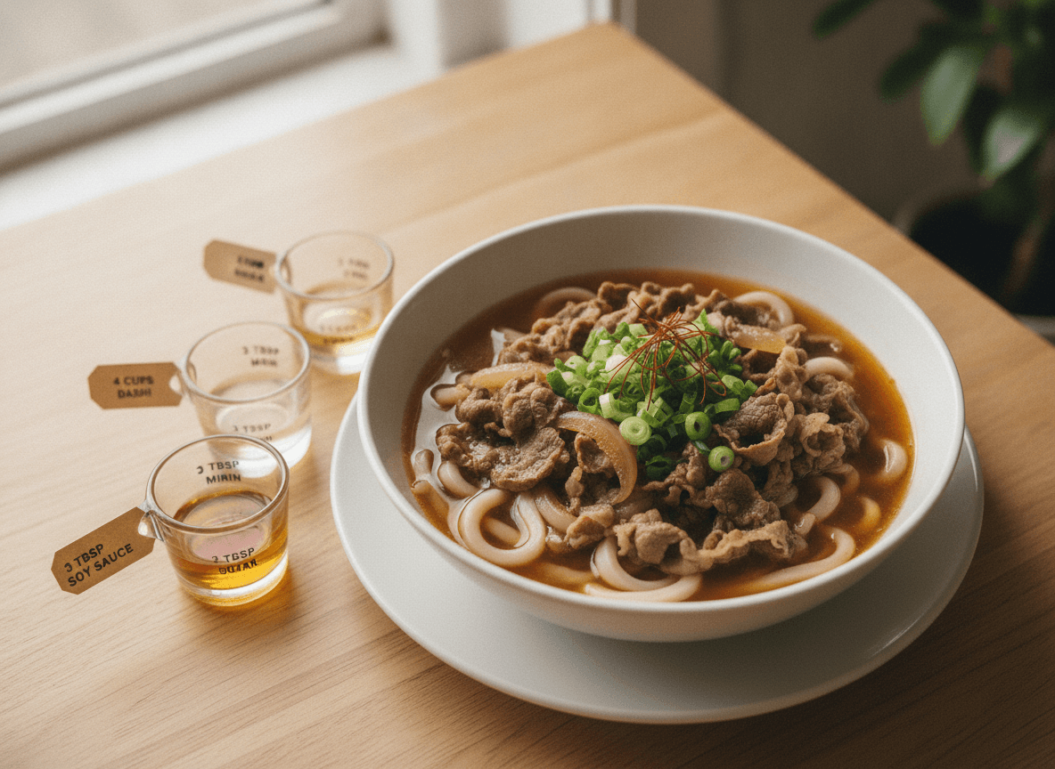 Beef Udon (Niku Udon)