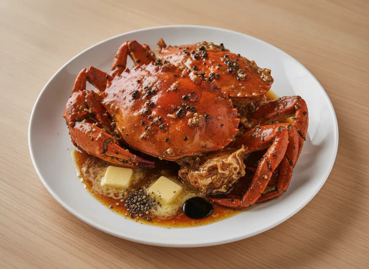 Black Pepper Crab recipe