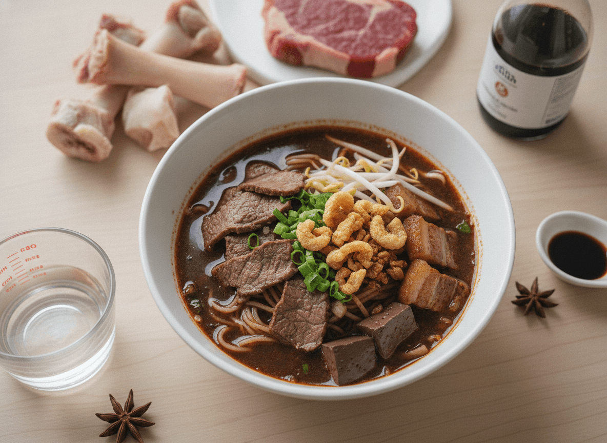 Boat Noodles (Kuay Teow Reua)