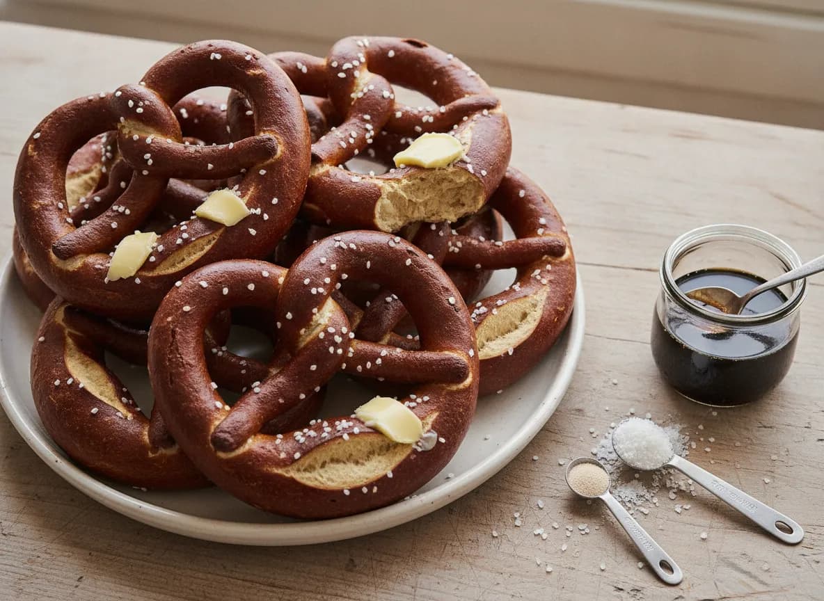 Brezeln (German Pretzels) recipe