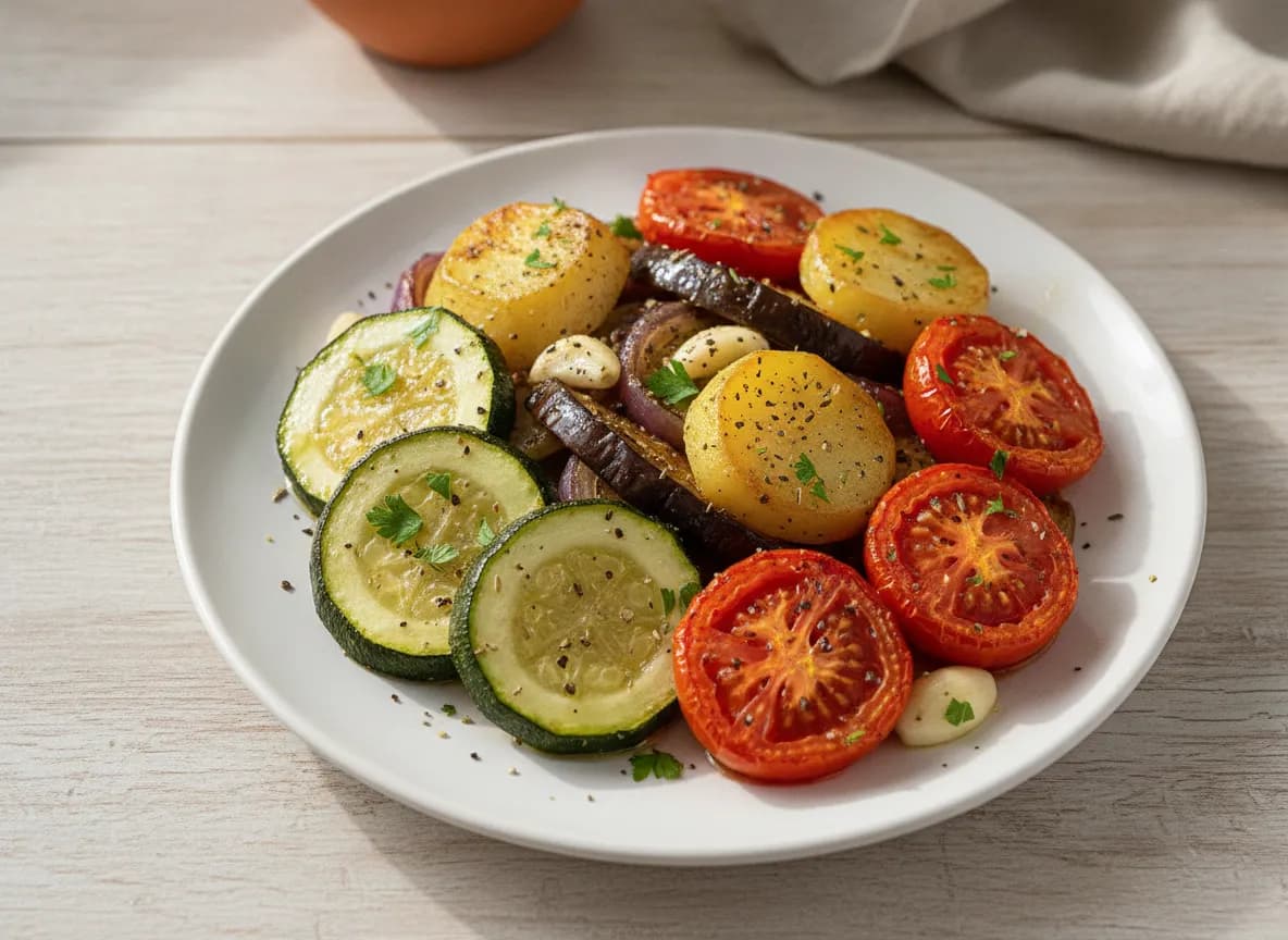 Briam (Greek Roasted Vegetables) recipe