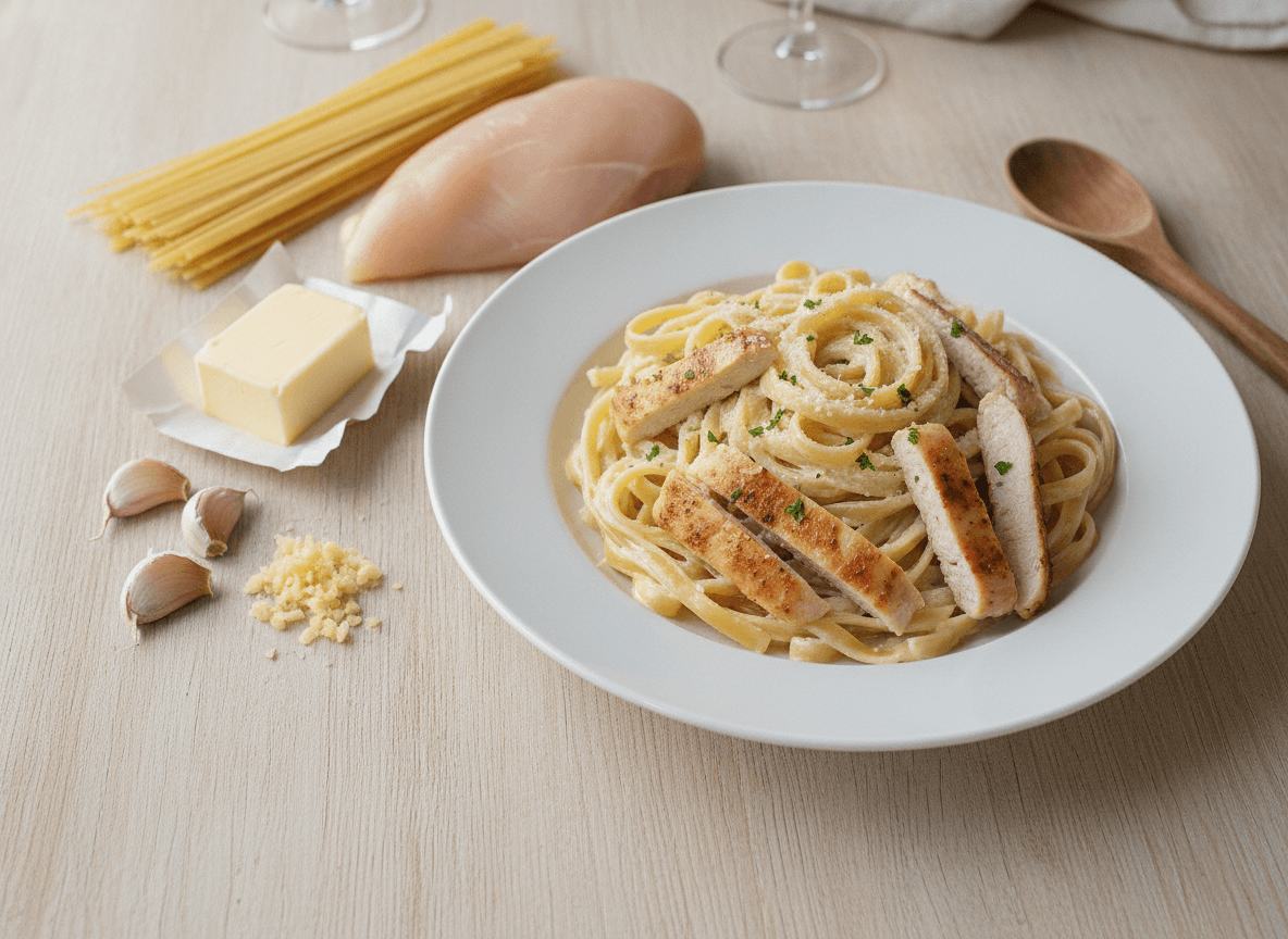 Chicken Alfredo Pasta recipe