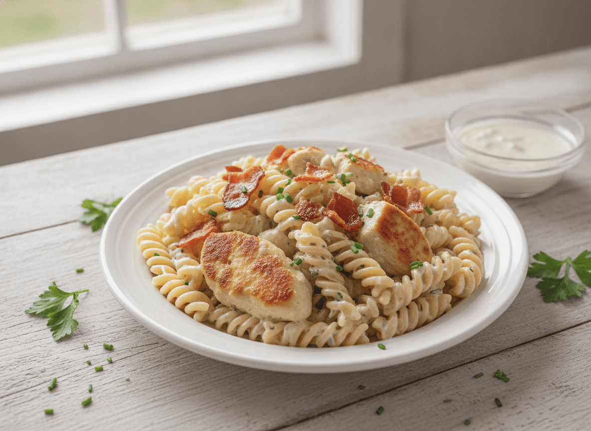 Chicken Bacon Ranch Pasta recipe