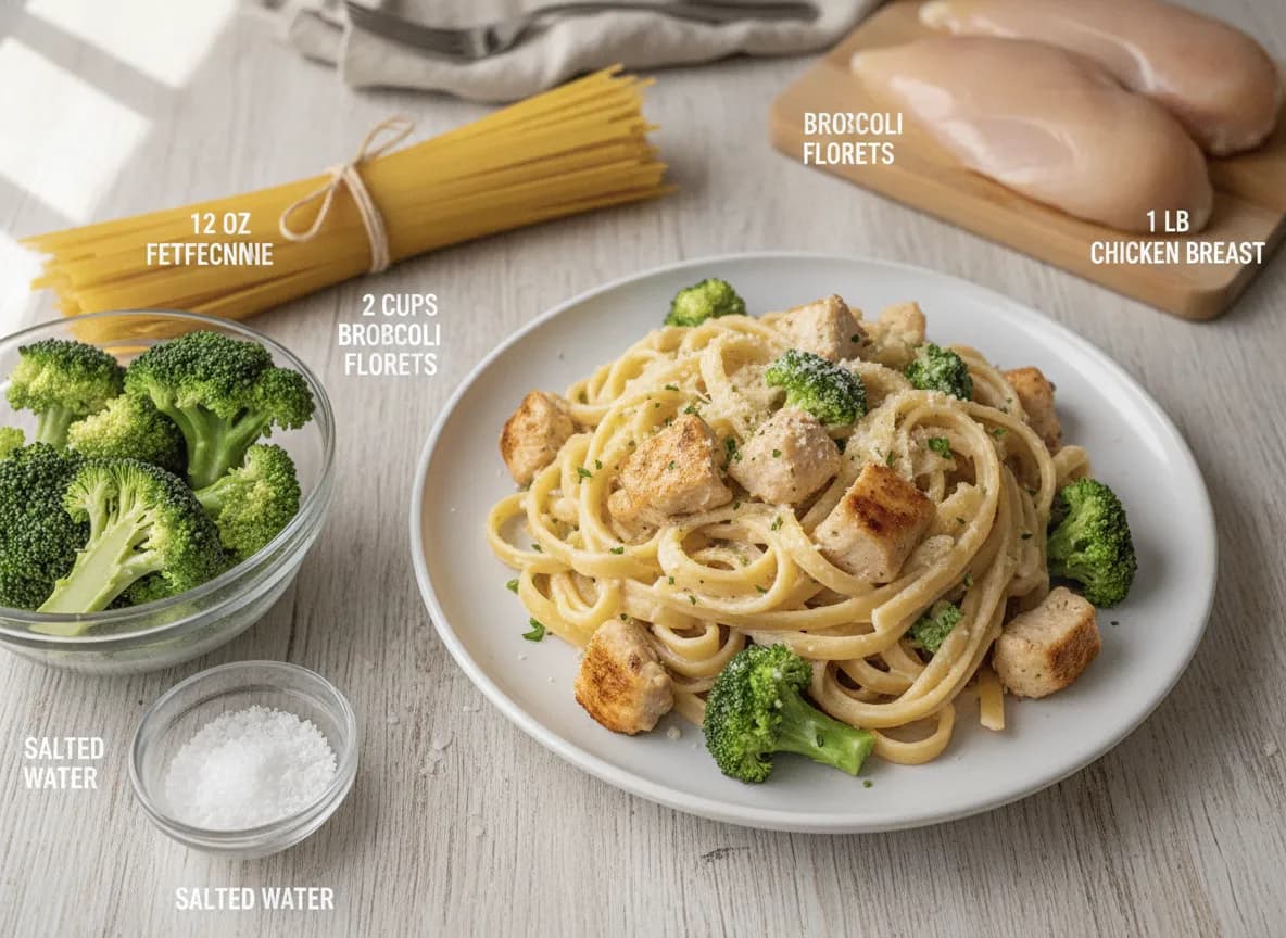 Chicken Broccoli Alfredo