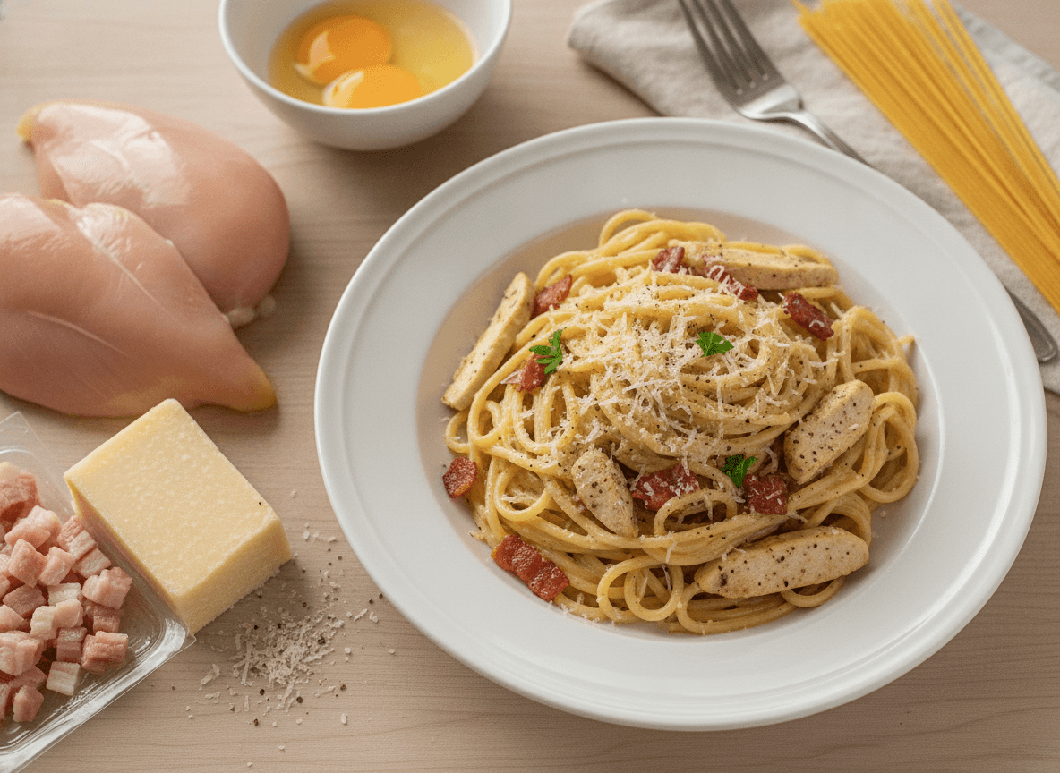 Chicken Carbonara recipe