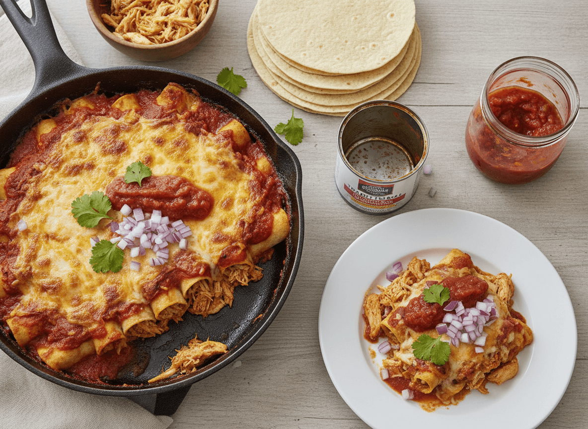 Chicken Enchilada Skillet recipe