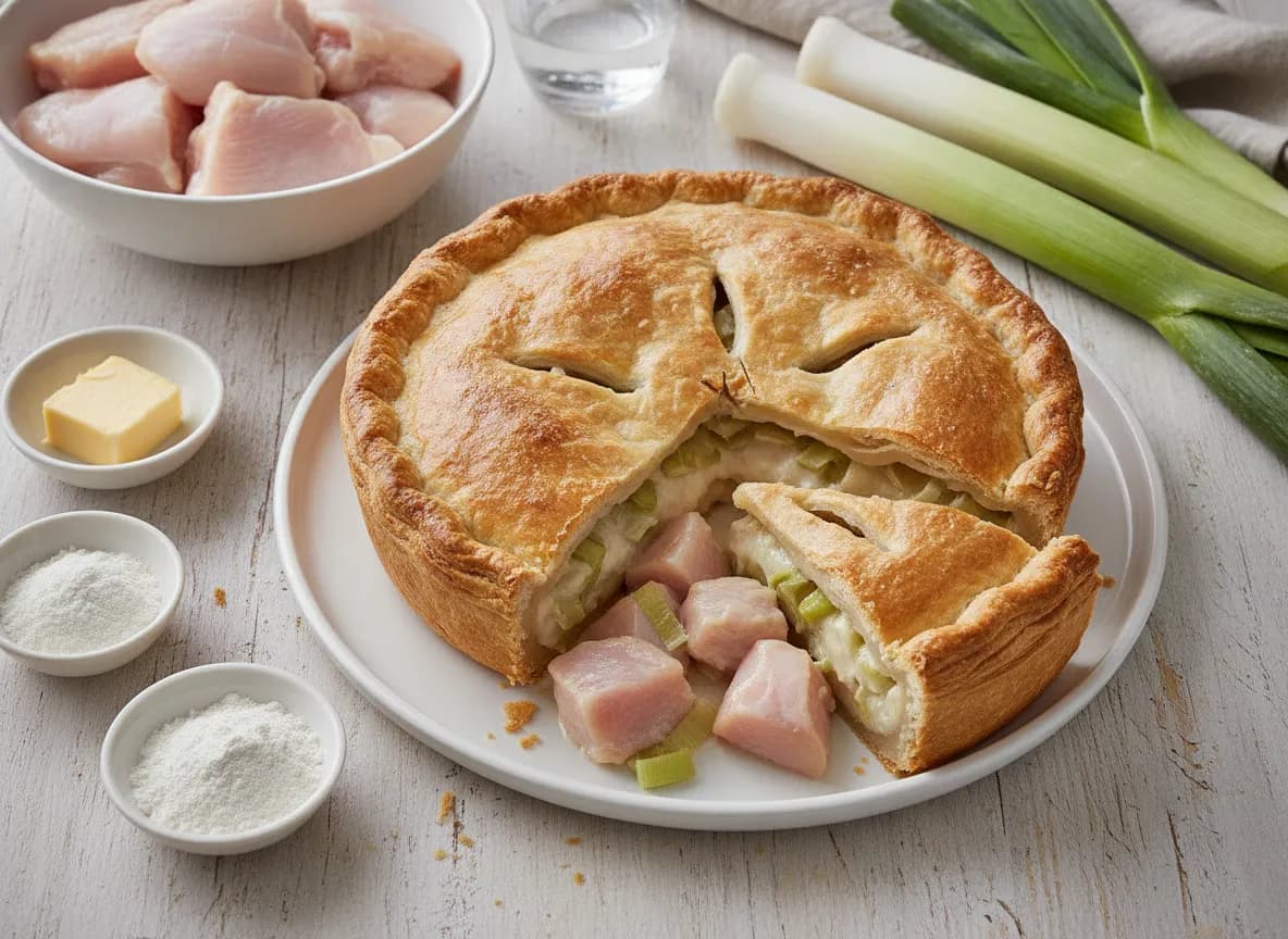 Chicken and Leek Pie recipe