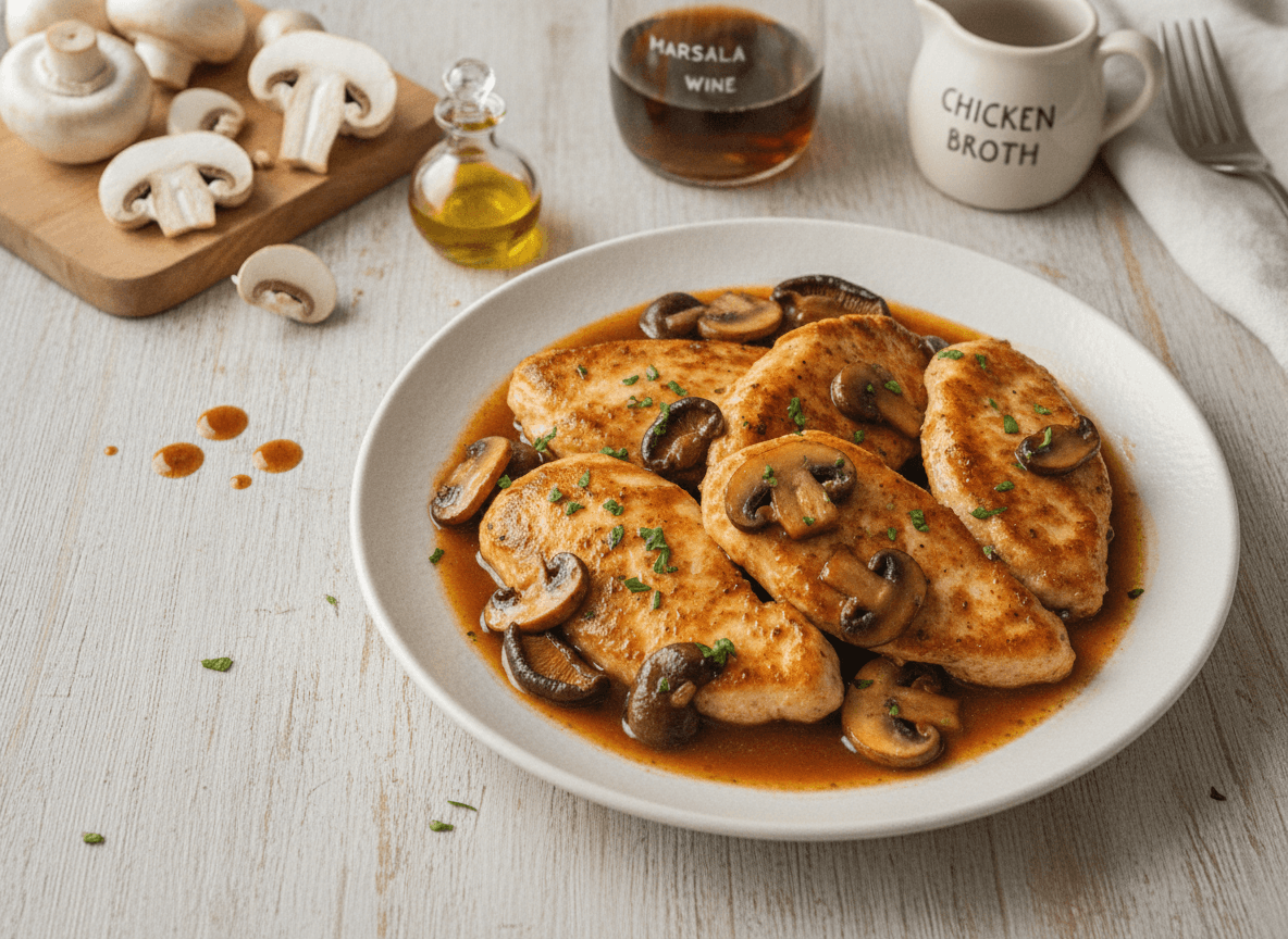 Chicken Marsala recipe