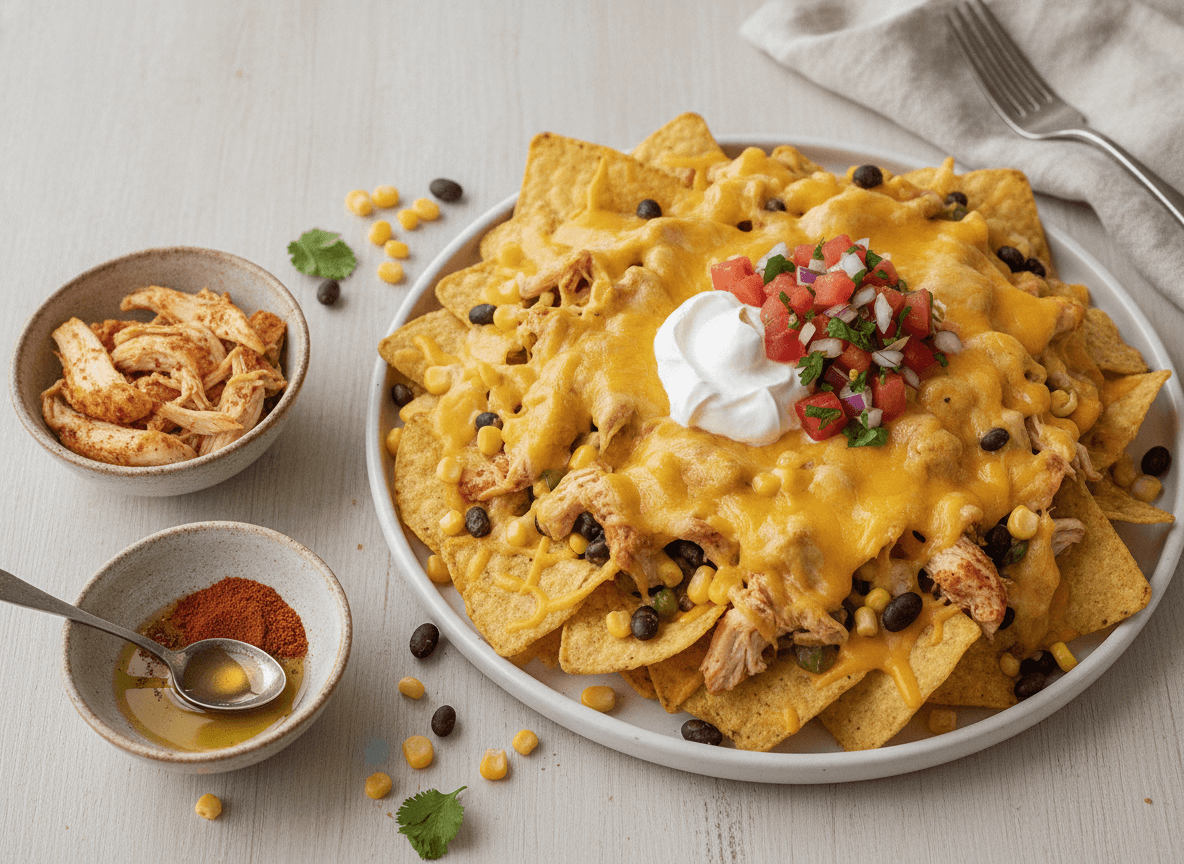Chicken Nachos Supreme