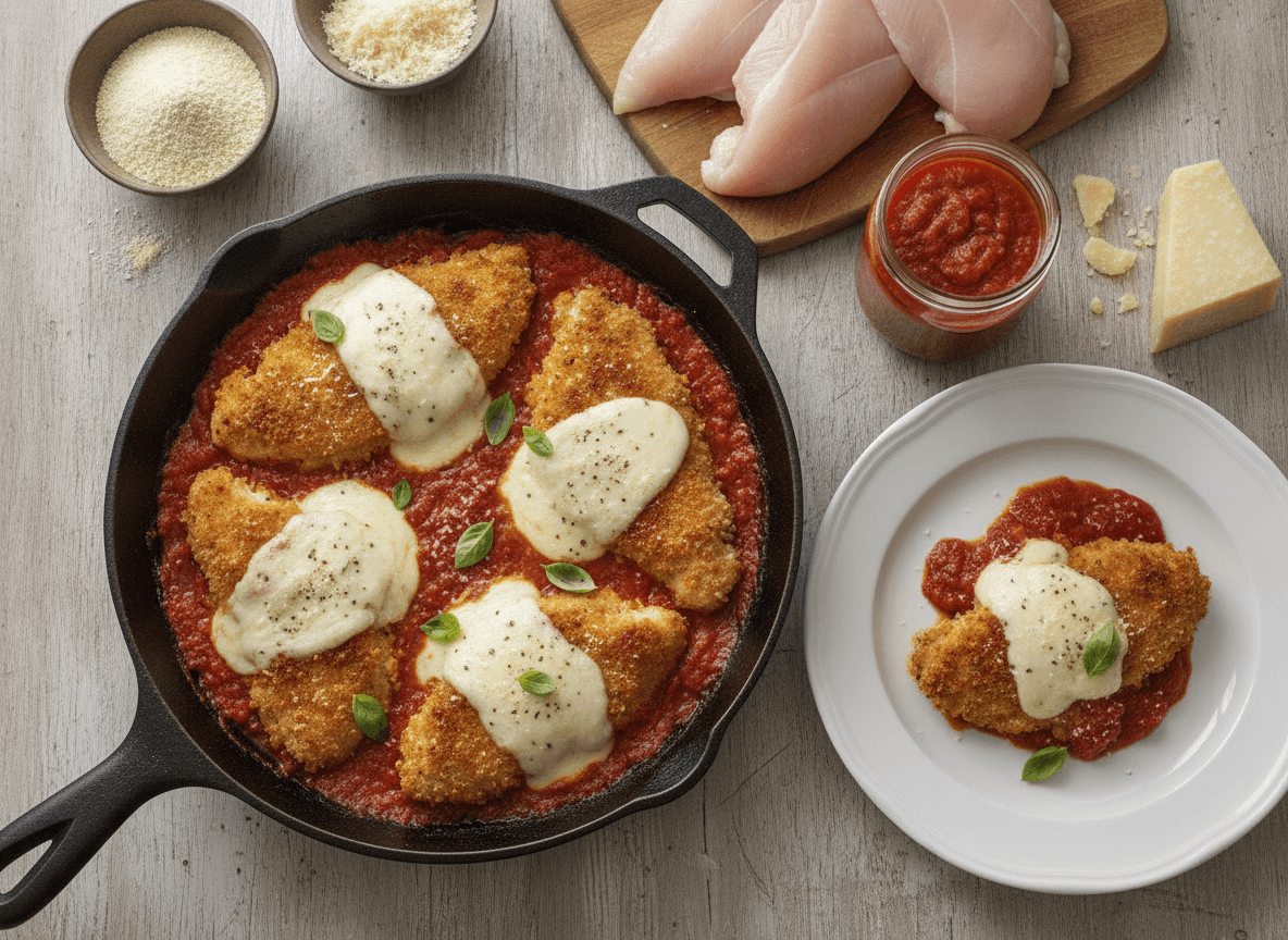 Chicken Parmesan Skillet recipe