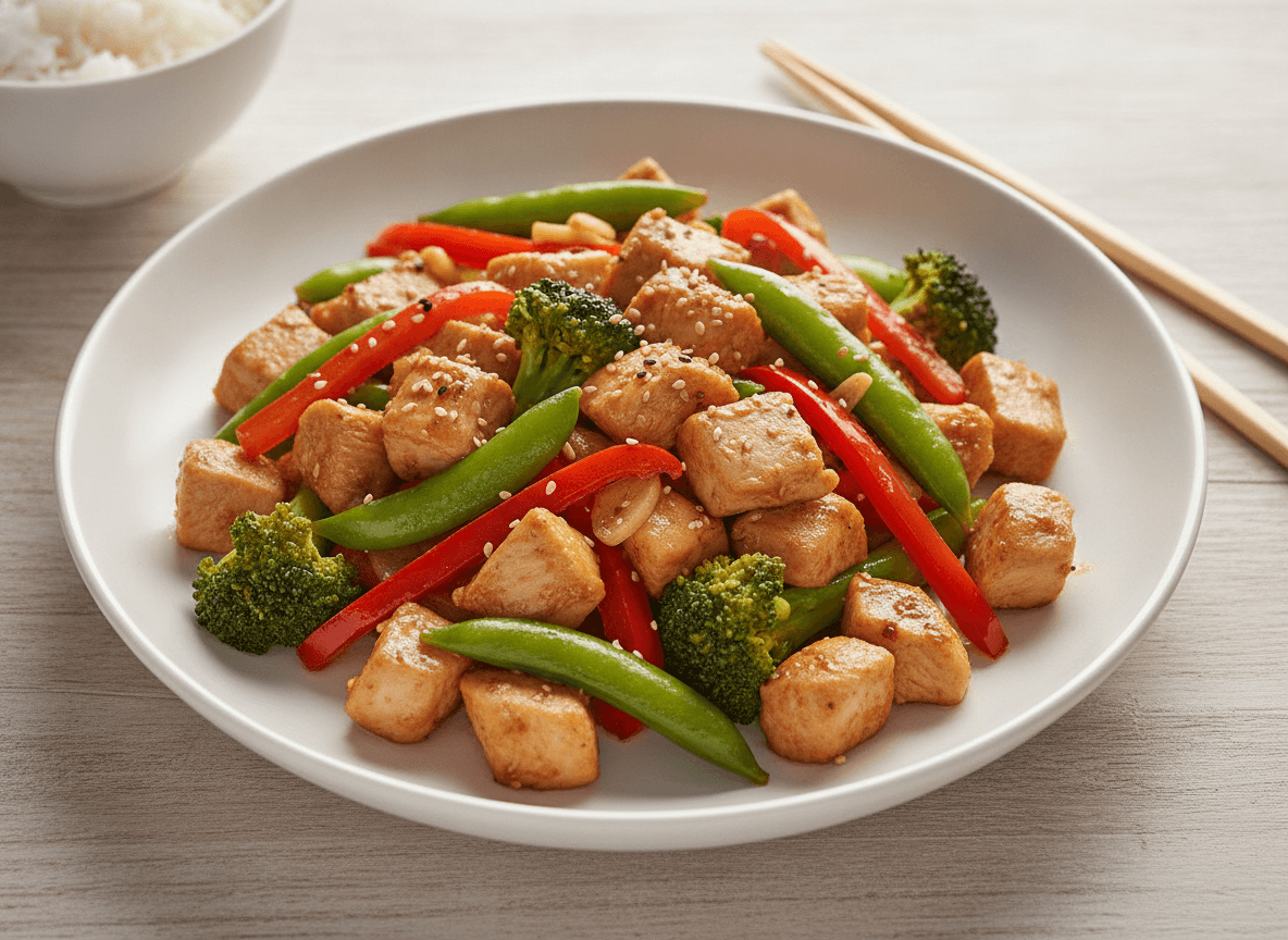 Chicken and Veggie Stir Fry recipe
