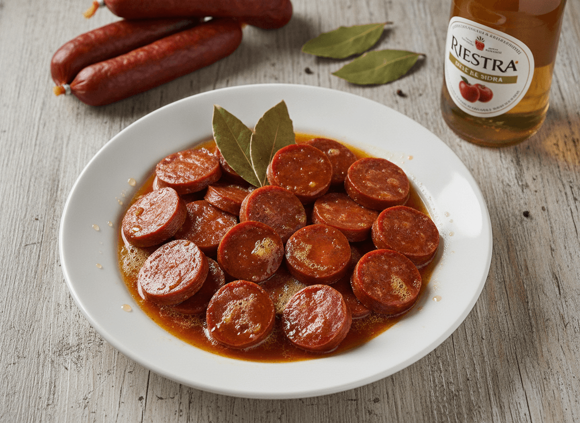 Chorizo a la Sidra