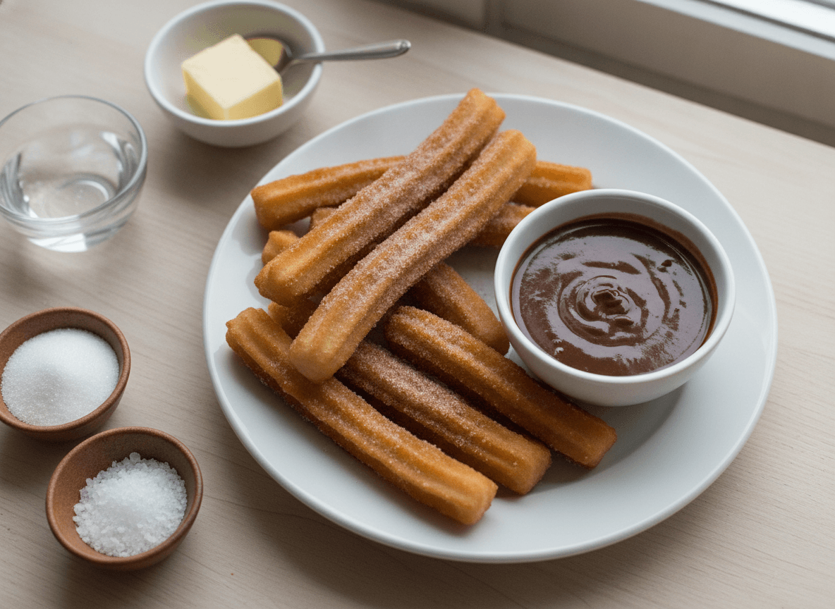 Churros con Chocolate