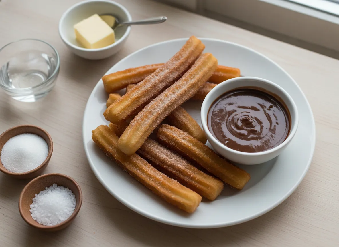 Churros con Chocolate recipe