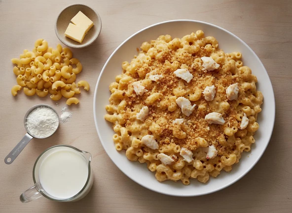 Crab Mac and Cheese recipe