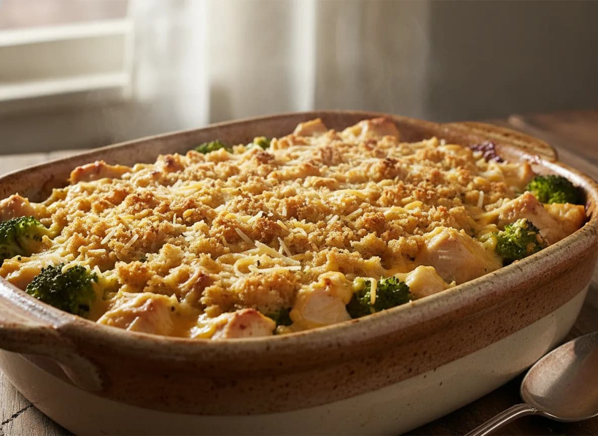 Creamy Chicken and Broccoli Casserole