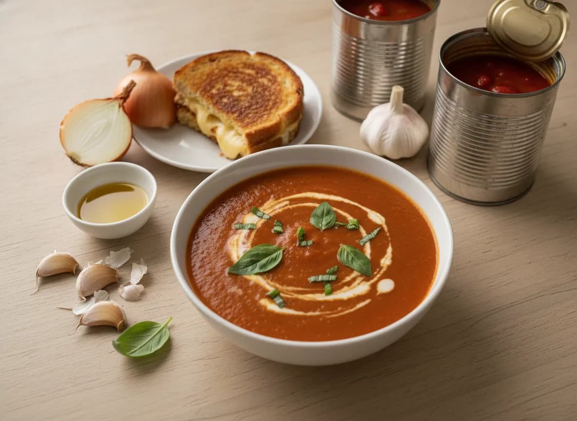 Creamy Tomato Basil Soup