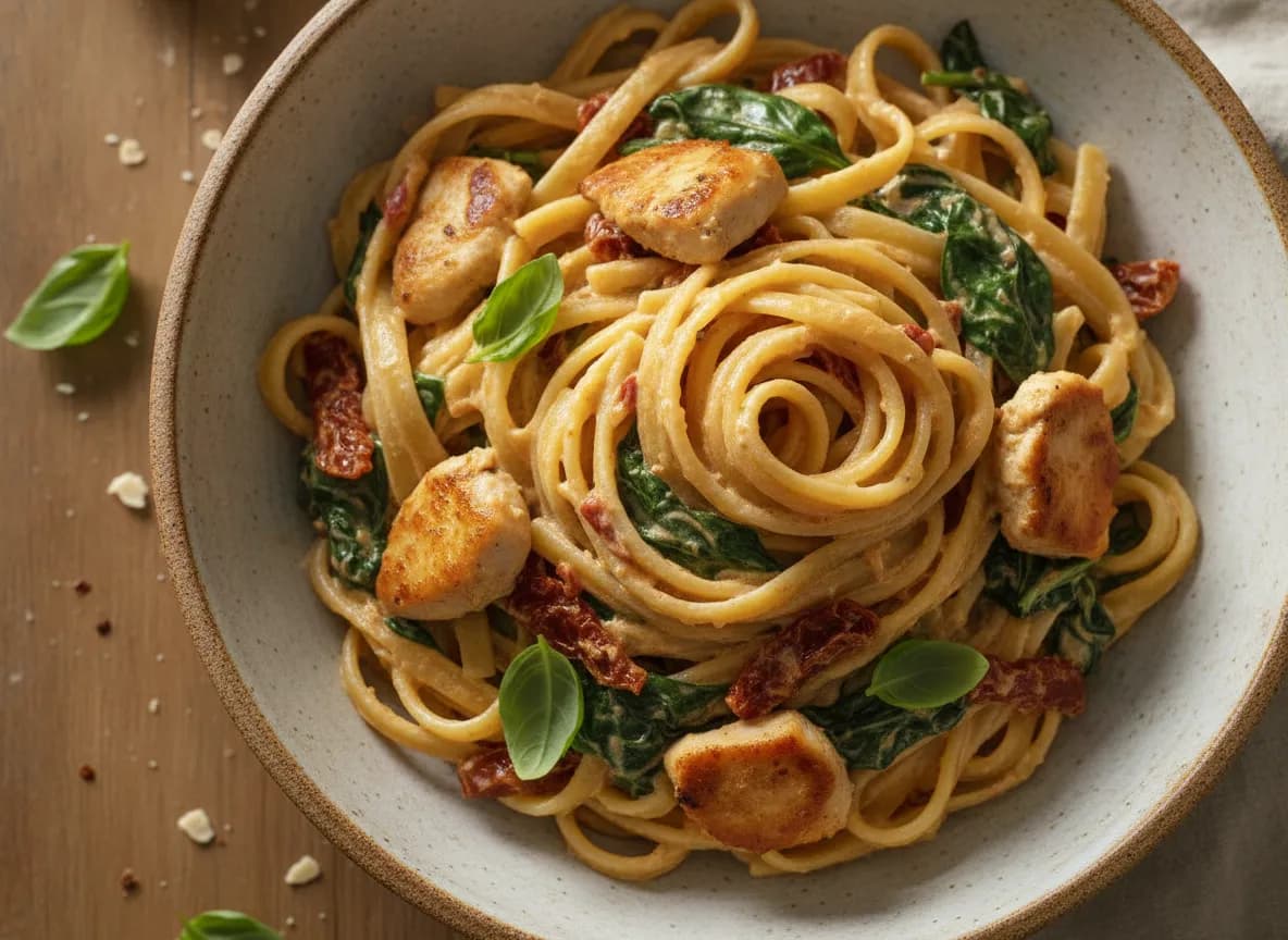 Creamy Tuscan Chicken Pasta