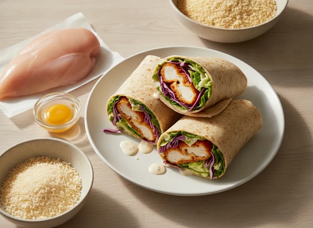 Crispy Chicken Wraps