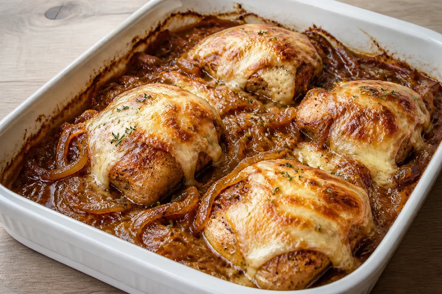 French Onion Chicken Bake recipe