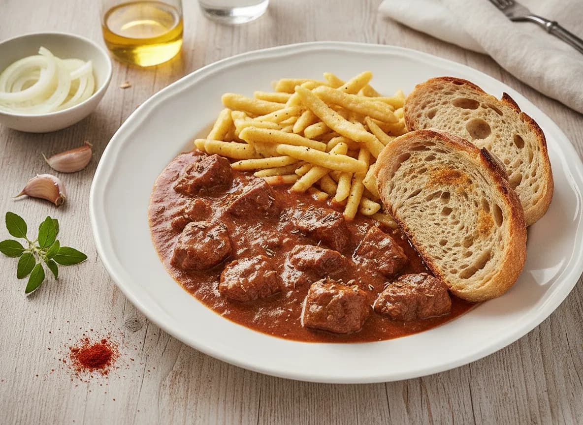 Rindergulasch (German Goulash) recipe