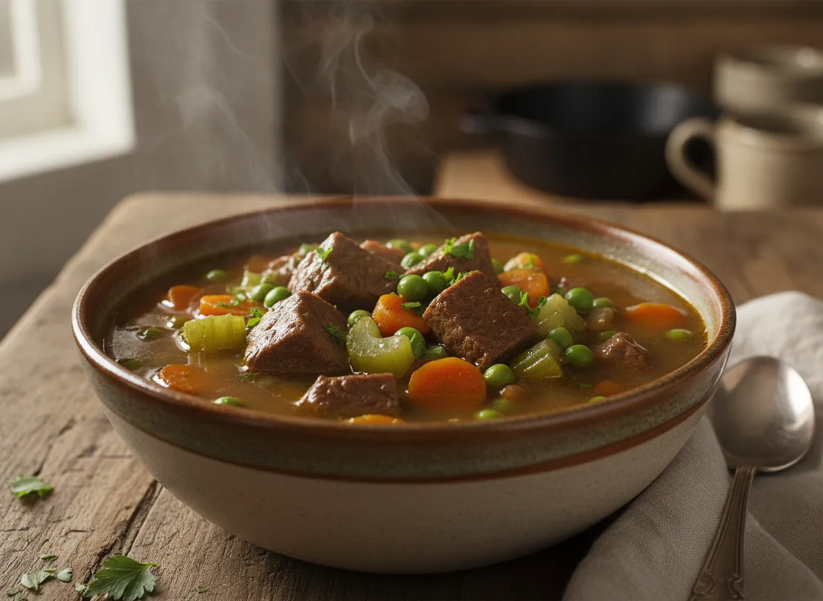Hearty Beef and Vegetable Soup