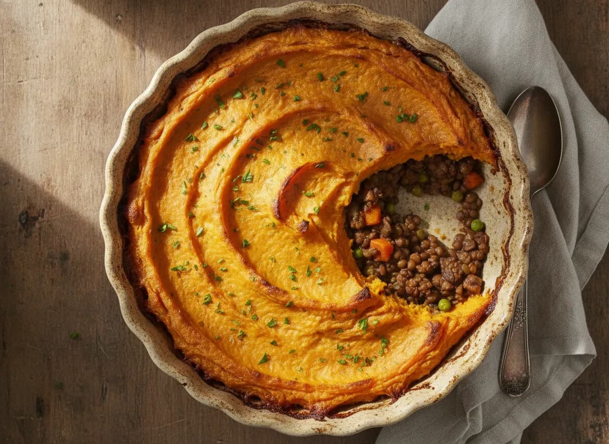 Hearty Lentil and Vegetable Shepherd's Pie
