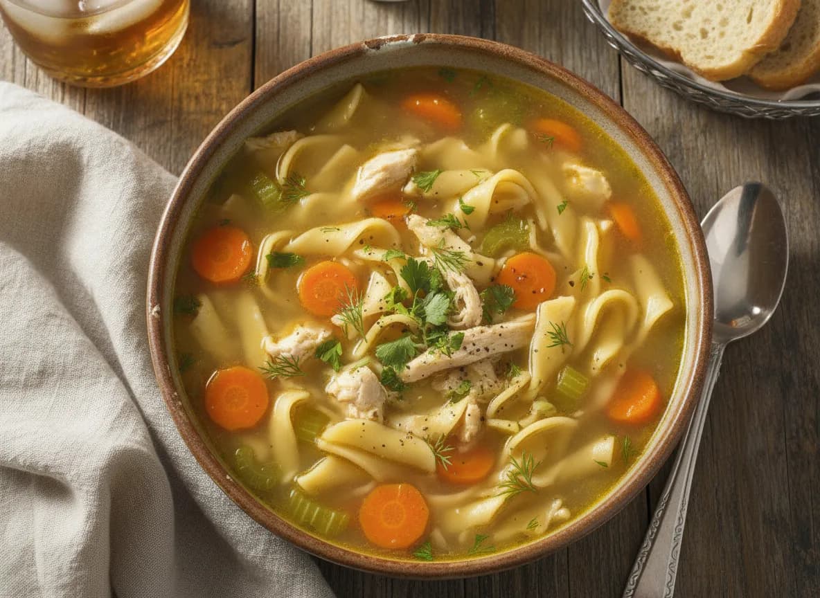 Homemade Chicken Noodle Soup