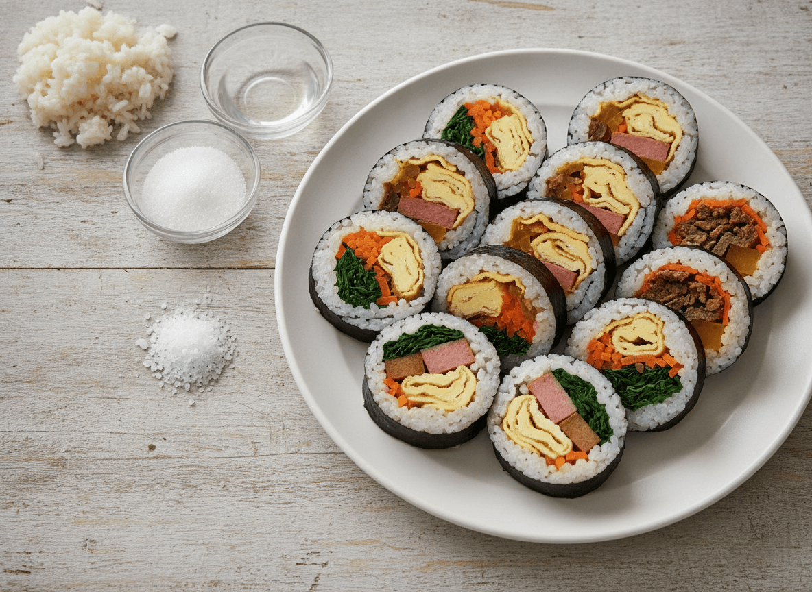 Homemade Kimbap