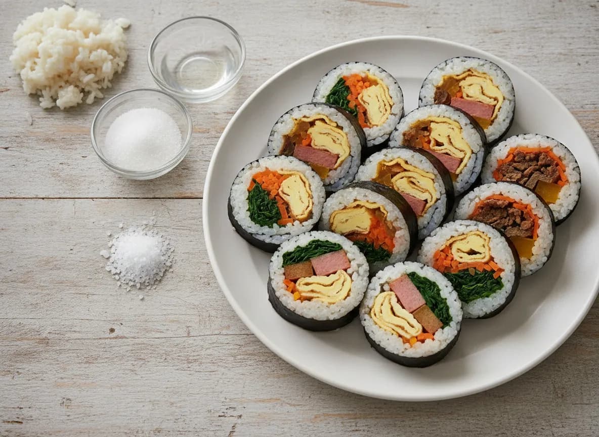 Homemade Kimbap recipe