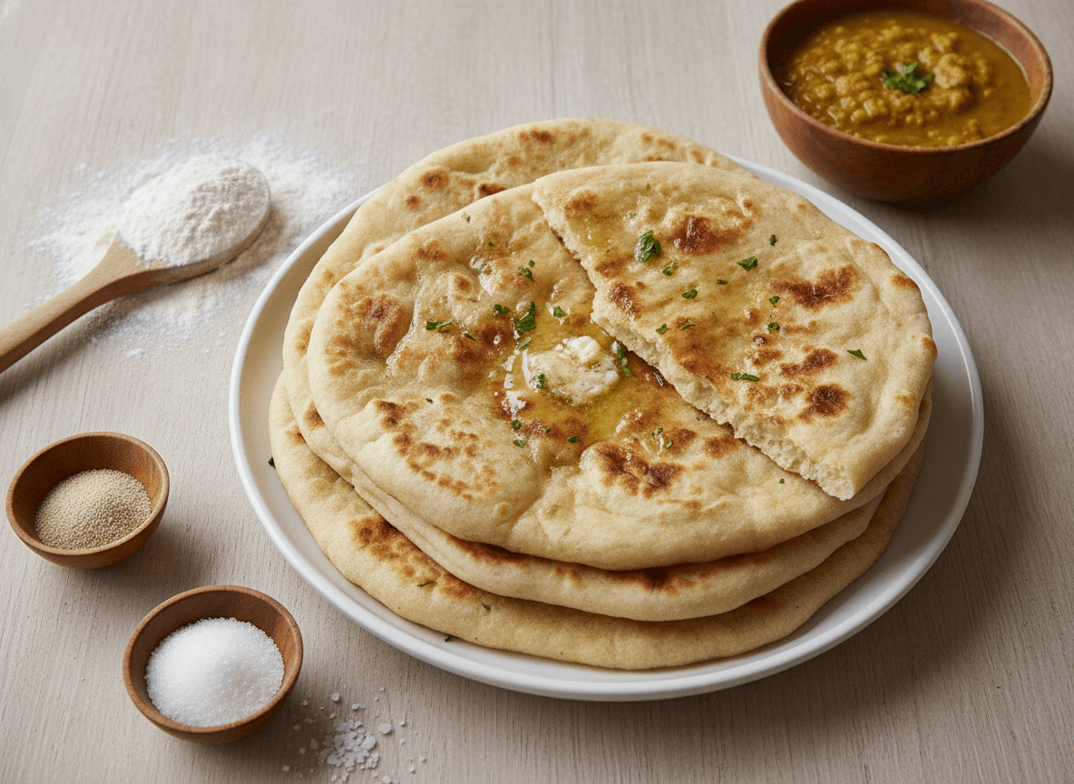 Homemade Naan