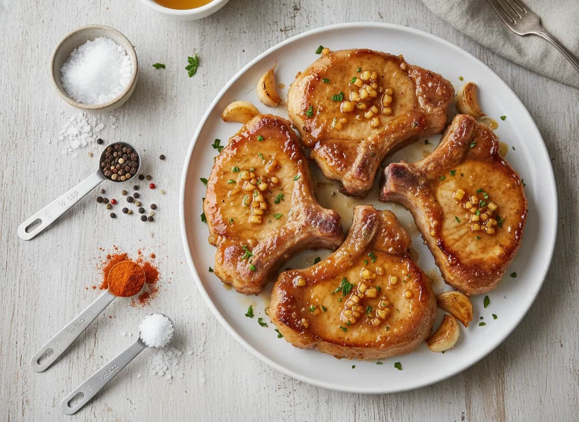 Honey Garlic Pork Chops