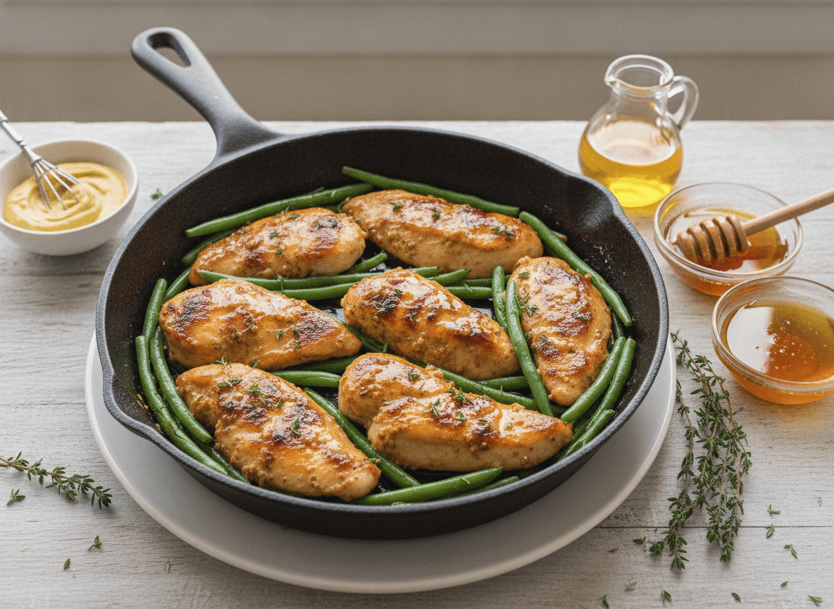 Honey Mustard Chicken Skillet recipe