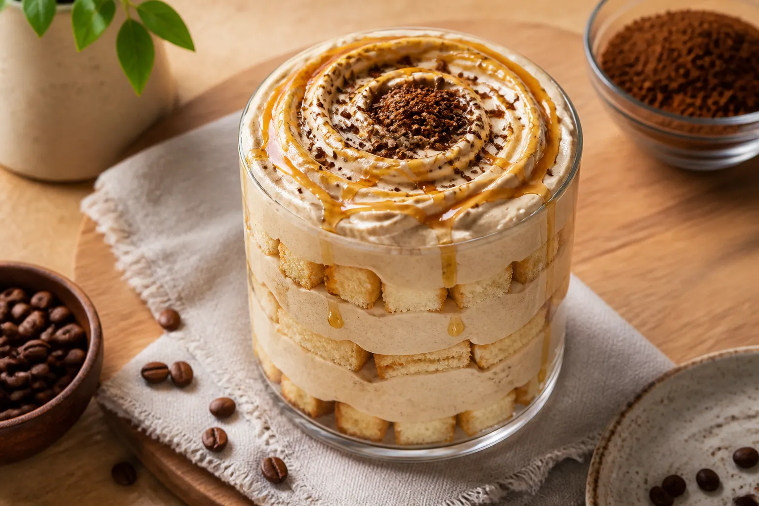 Instant Coffee Cake Trifle recipe