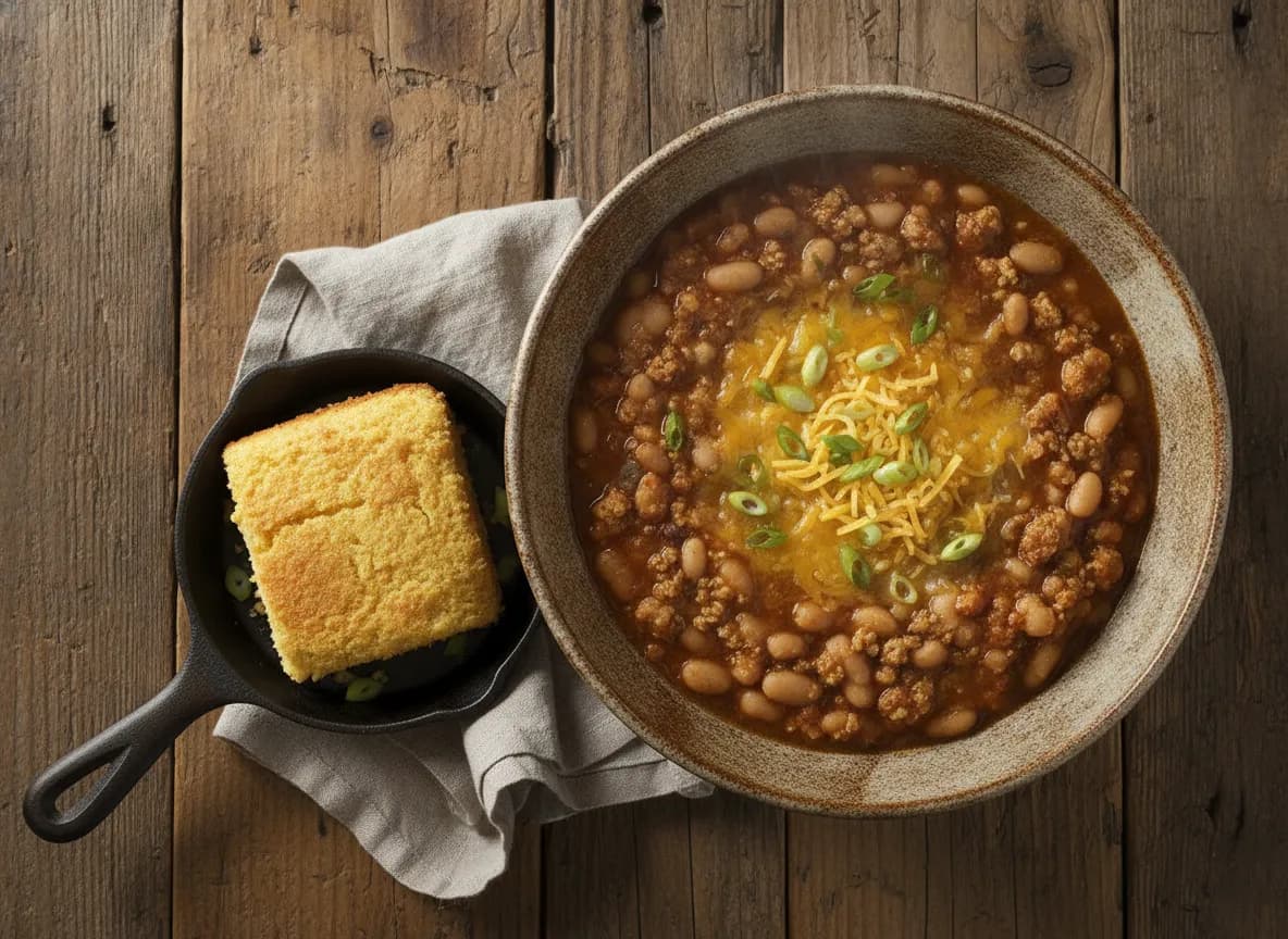 Lean Ground Turkey and White Bean Chili