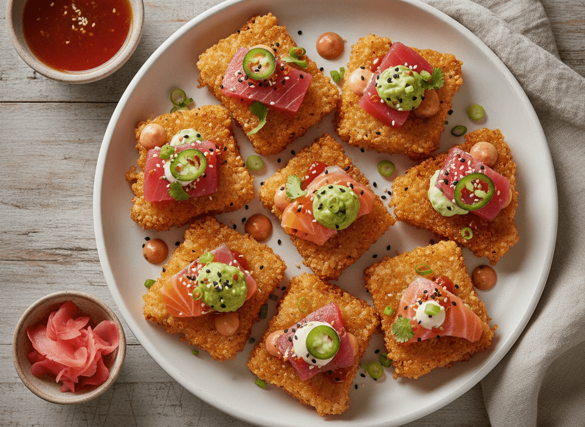 Loaded Crispy Rice