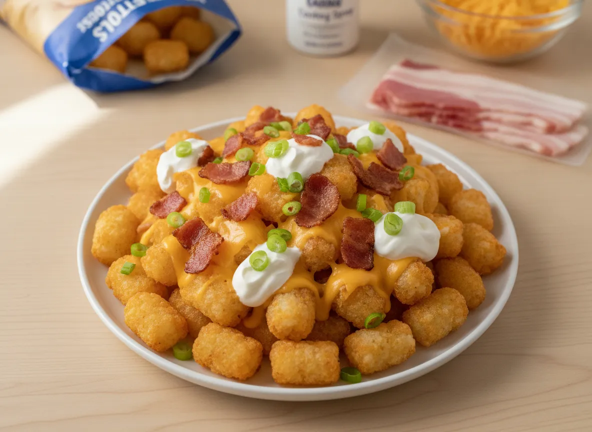 Loaded Tater Tots recipe