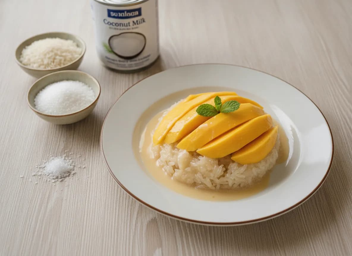 Mango Sticky Rice recipe