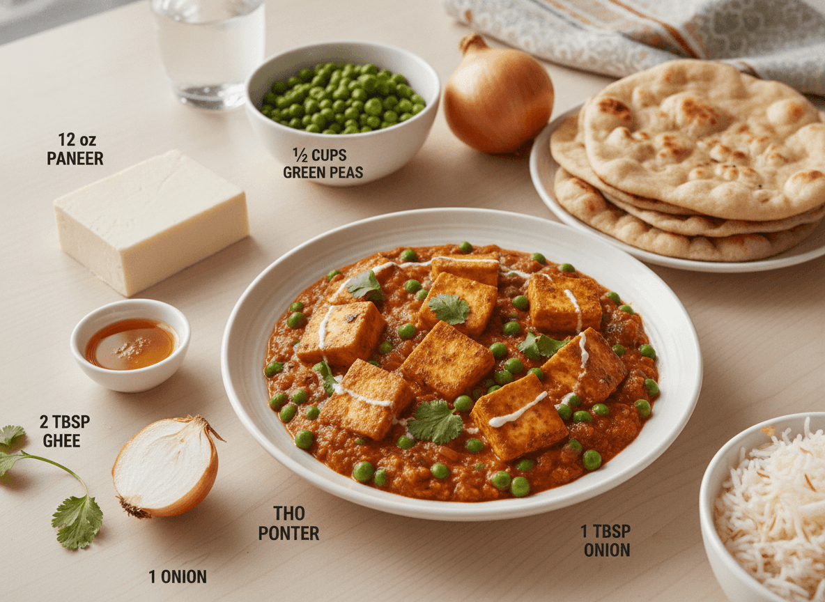 Matar Paneer