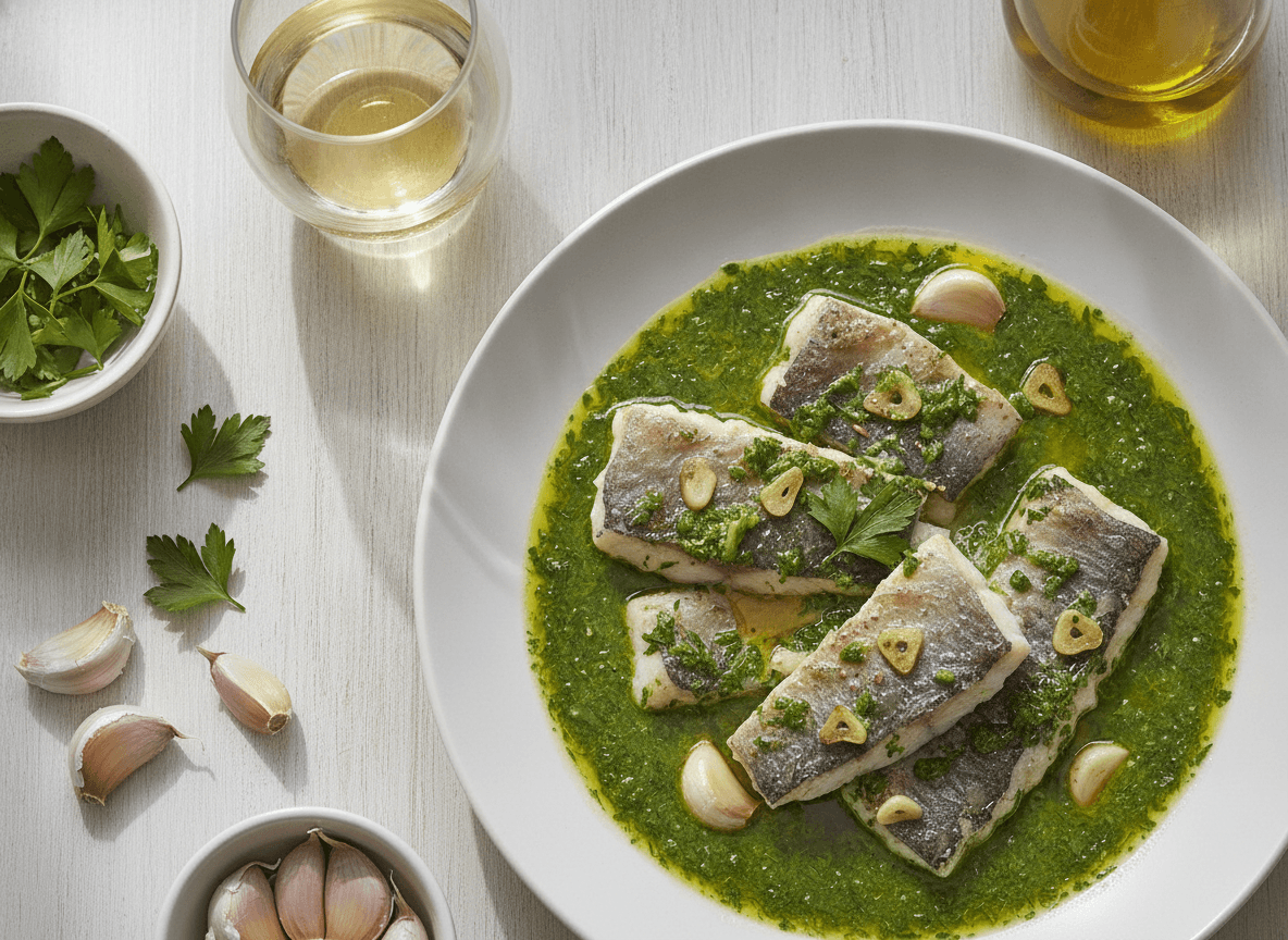 Merluza en Salsa Verde