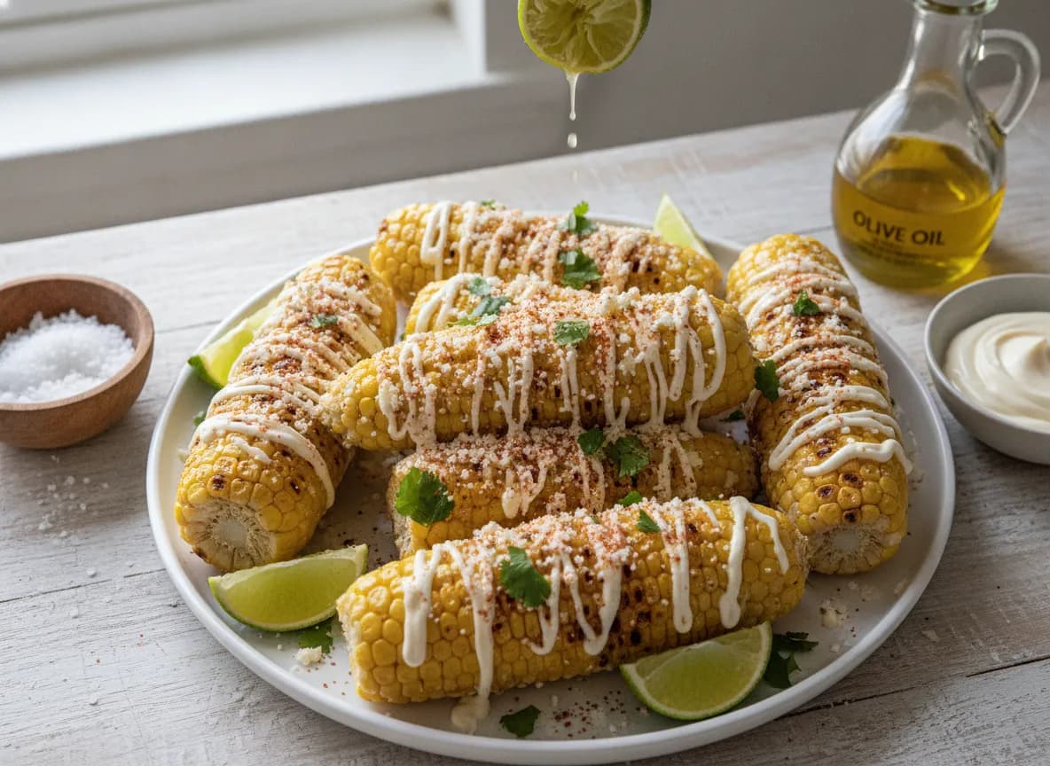 Elote (Mexican Street Corn) recipe