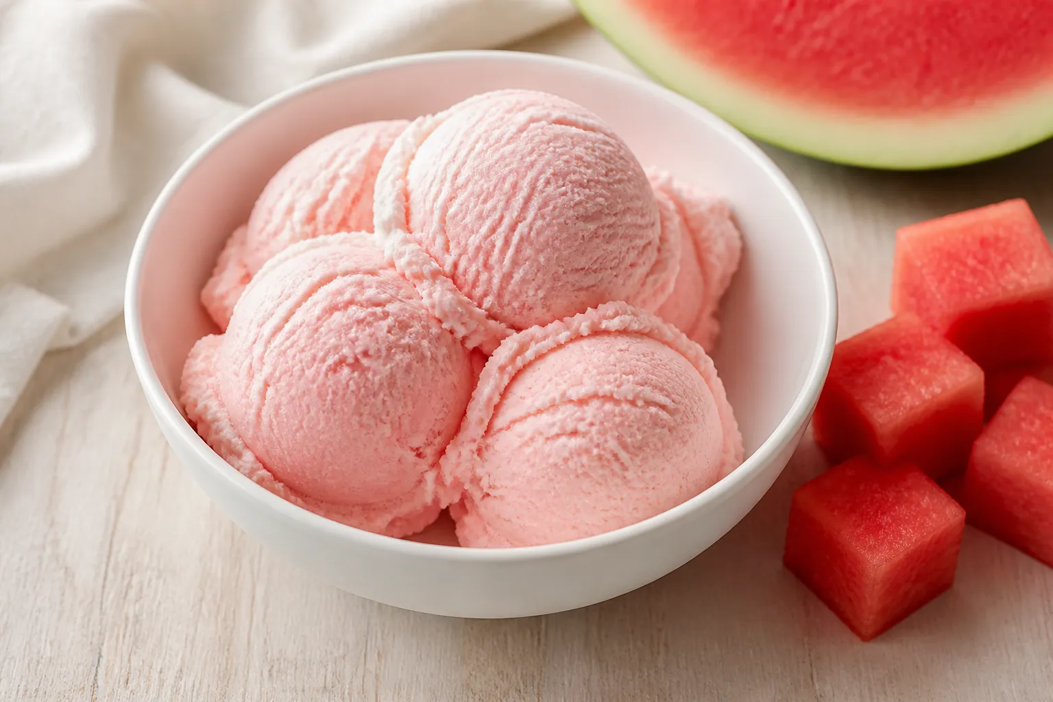 No-Churn Watermelon Ice Cream recipe