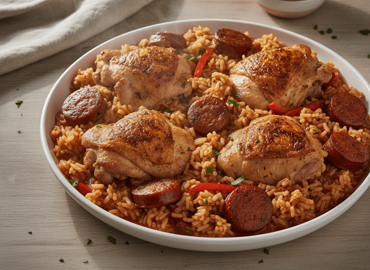 One-Pan Jambalaya recipe