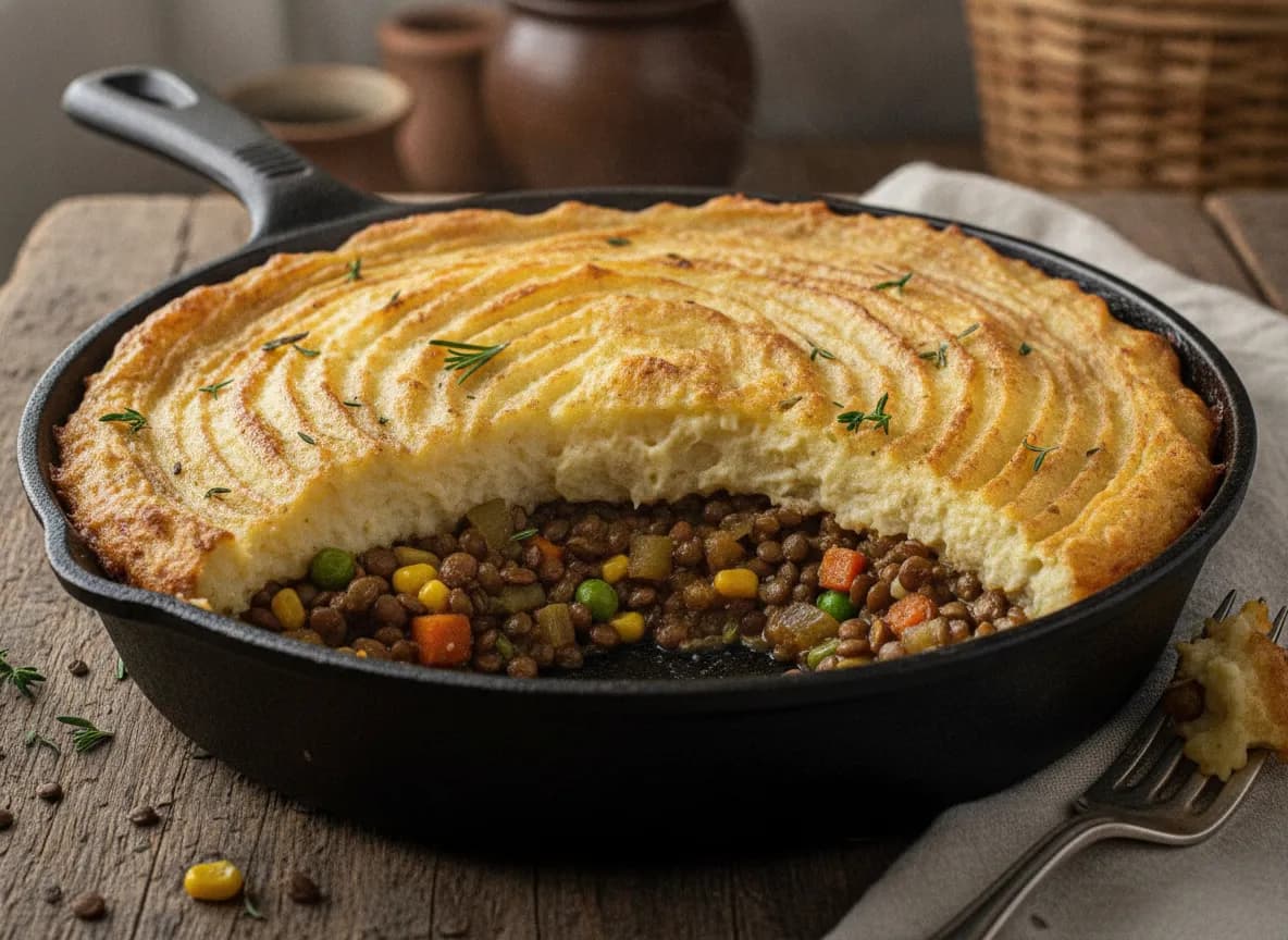 One-Pot Lentil Shepherd's Pie